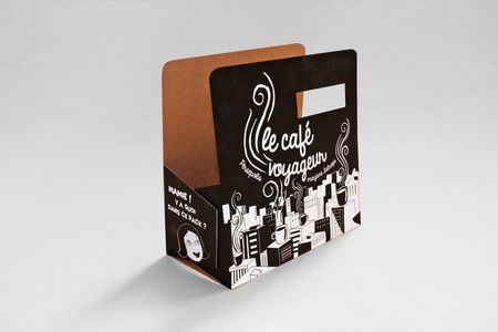 Packaging Le café voyageur